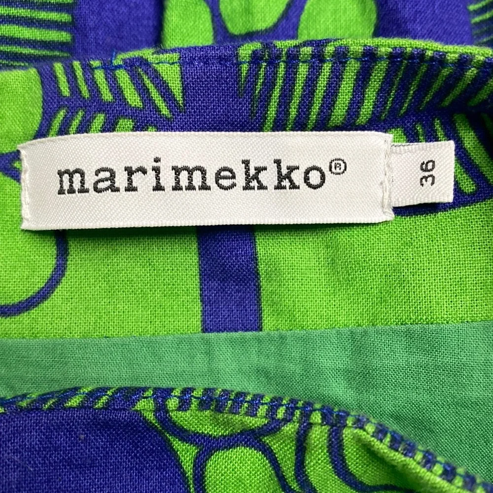 MARIMEKKO AHKERALIISA dress sleevelles lined pockets zip size 36 - Picture 4 of 10